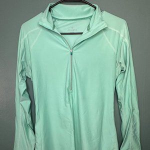Athleta Canyon Lands Half Zip Long Sleeve Top